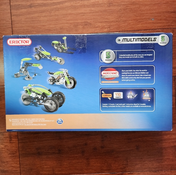 ERECTOR MECCANO Multimodel Car and Machine Building Set - Picture 2 of 3